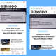 Browser apps, Galaxy left and Pixel right. Image: Screenshot